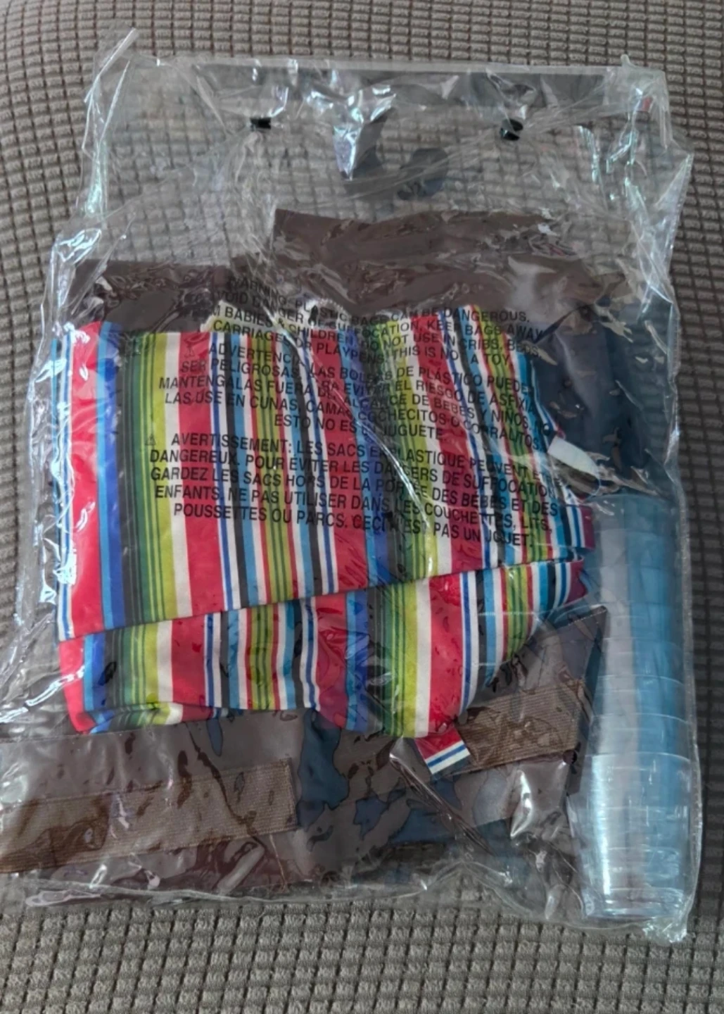 Mexican Style Serape Poncho and Belt Set - photo 2
