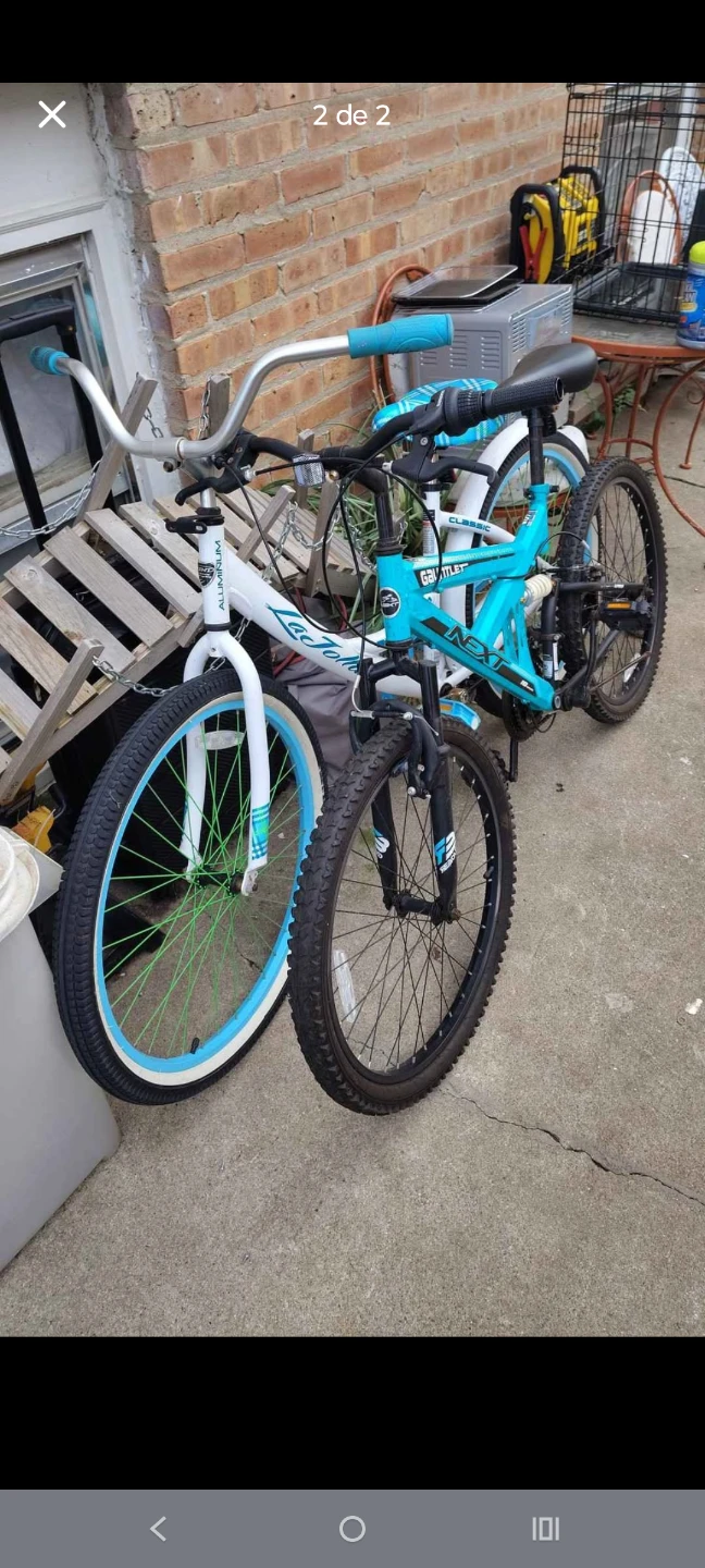 Two Bicycles: Kent La Jolla and Next Gauntlet