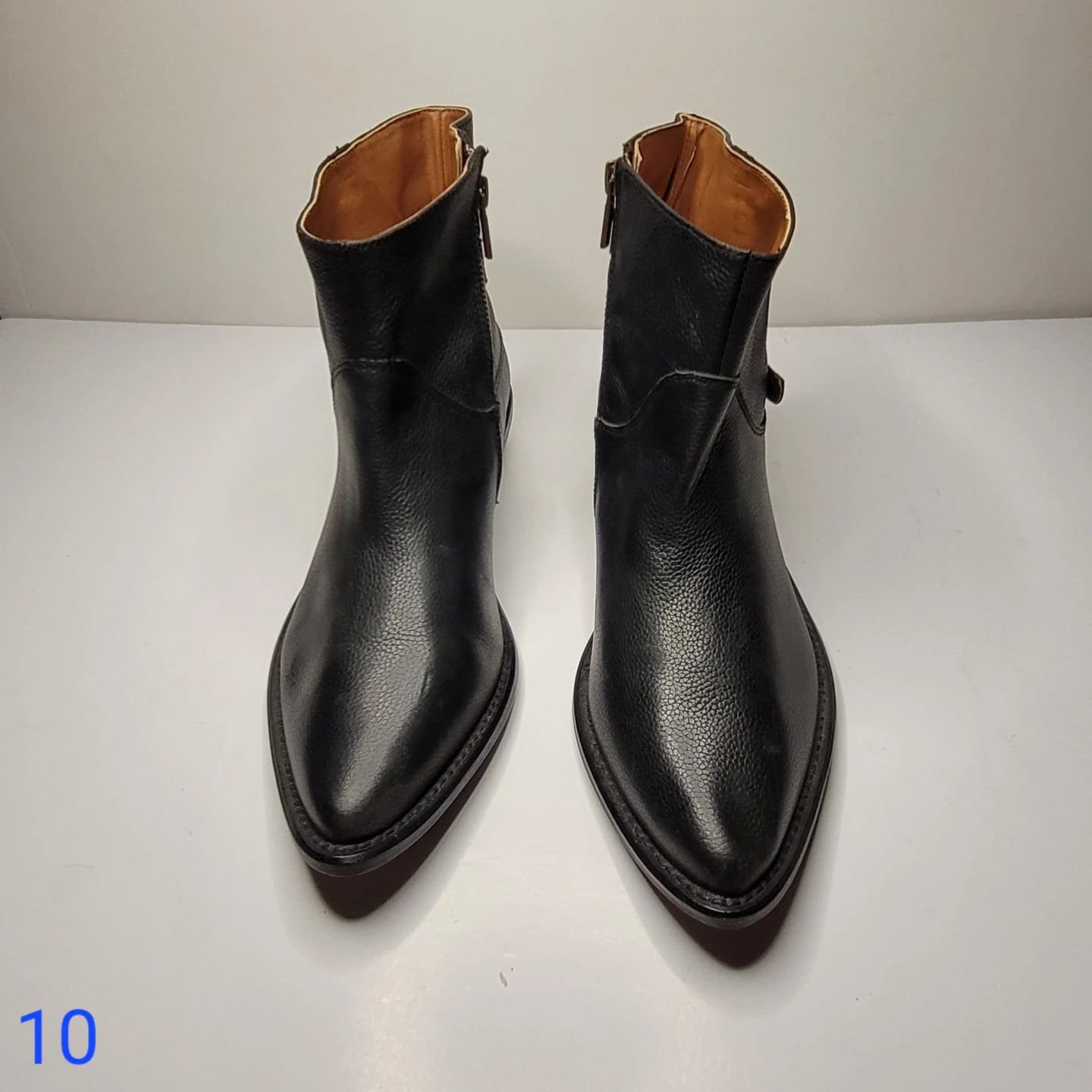 Lucky Brand Black Leather Ankle Boots