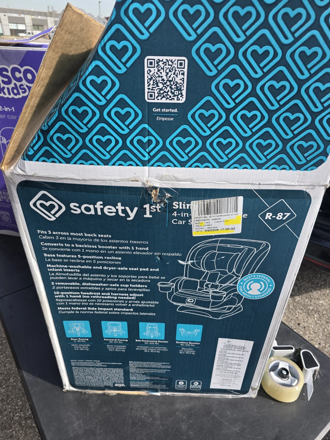 Safety 1st SlimRide 4-in-1 Convertible Car Seat - photo 2