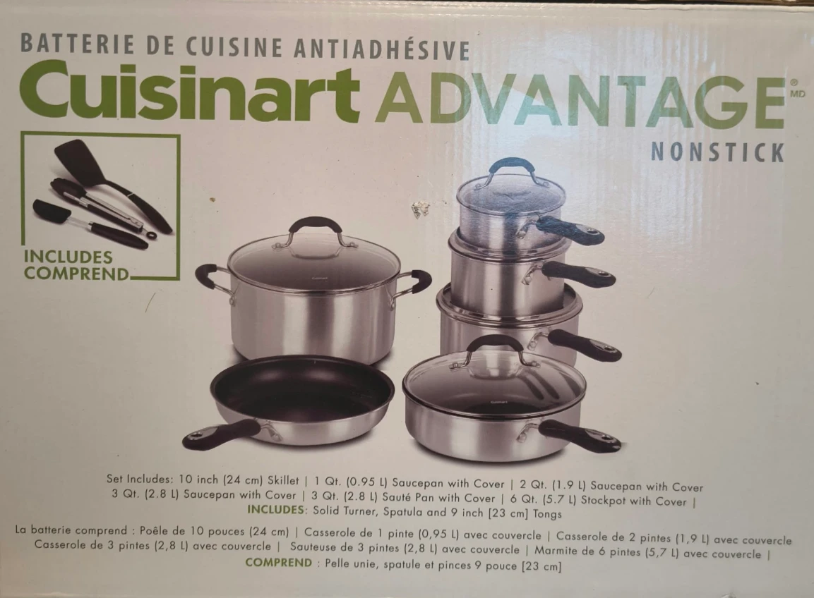 Cuisinart Advantage 14-Piece Nonstick Cookware Set - photo 3