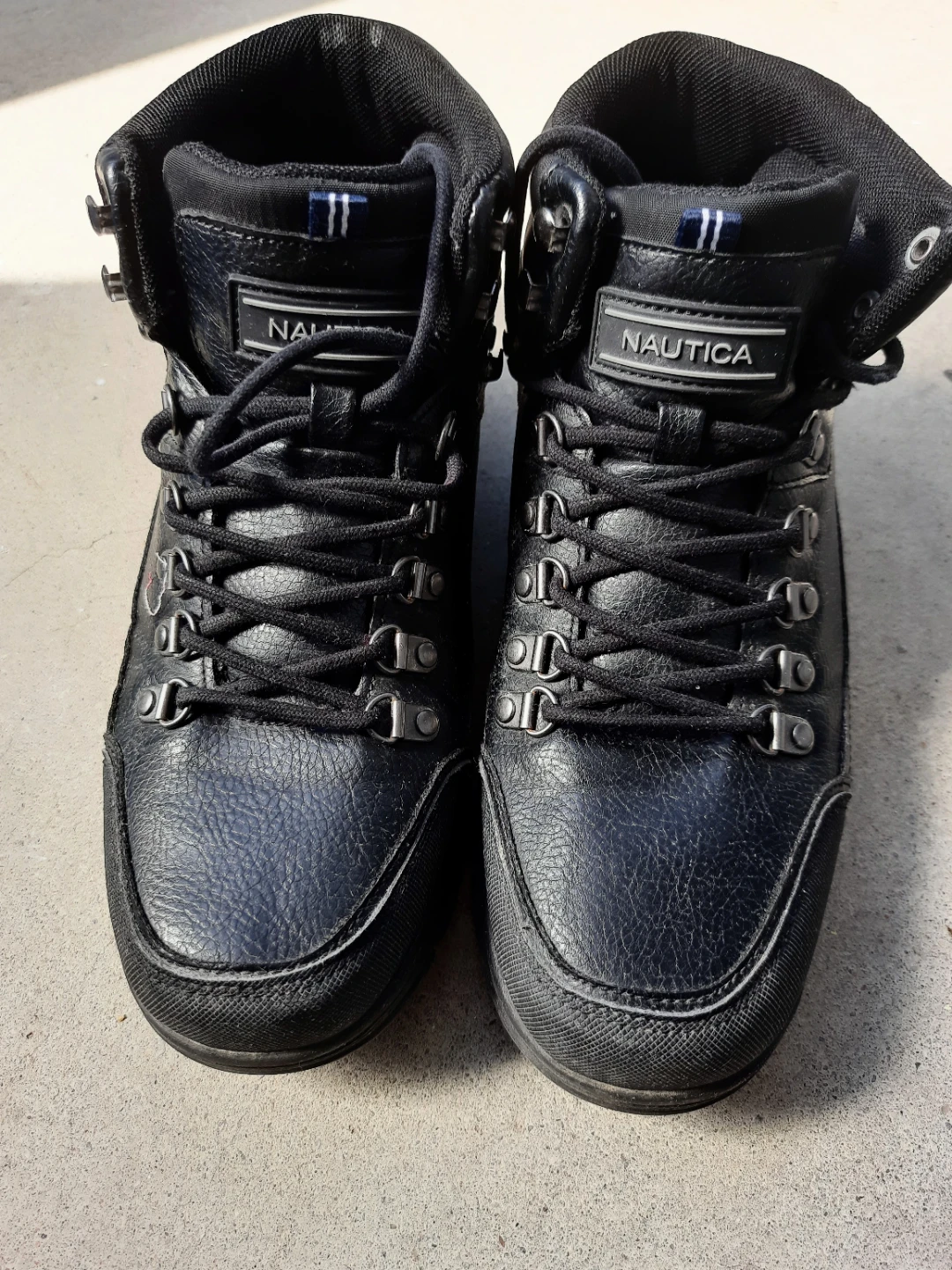 Nautica Black Boots for Men