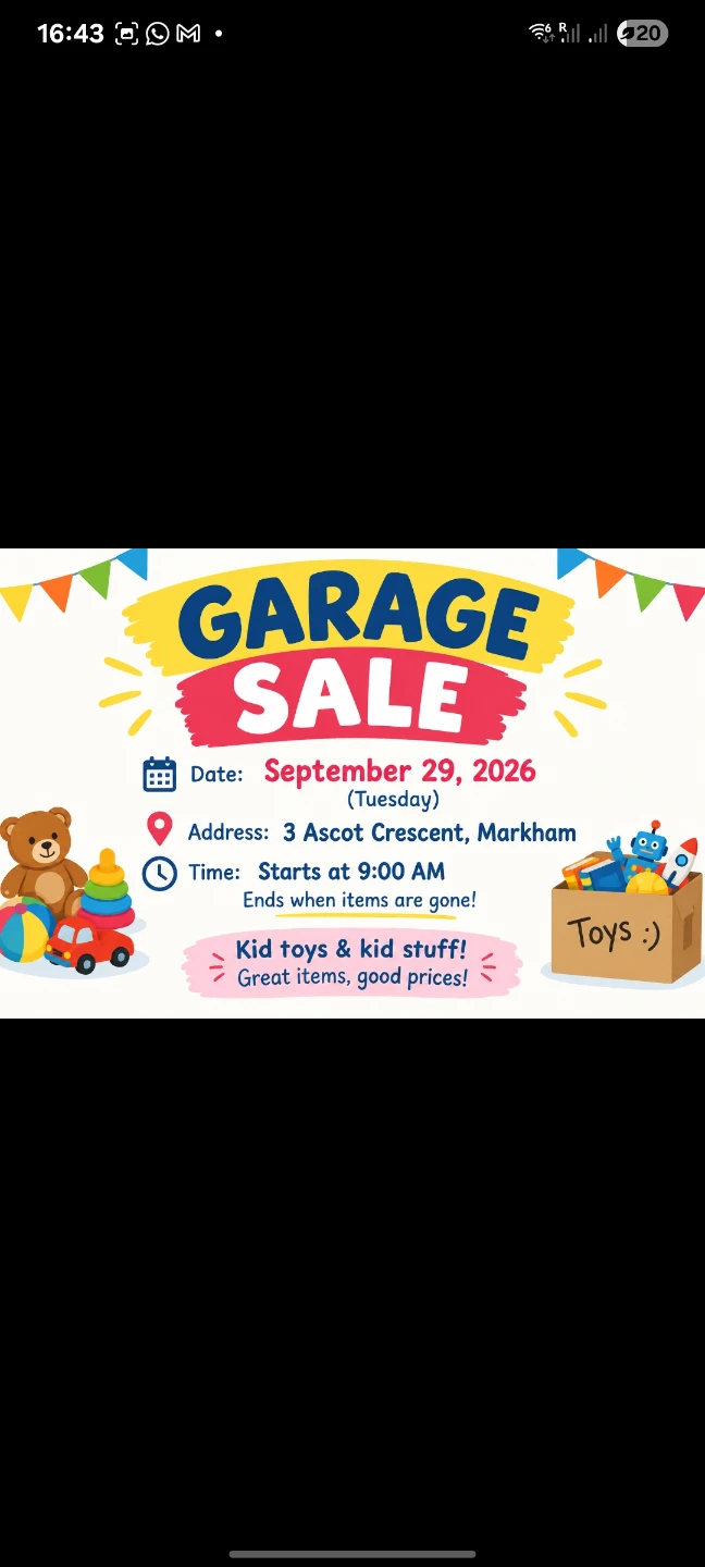 Garage sale