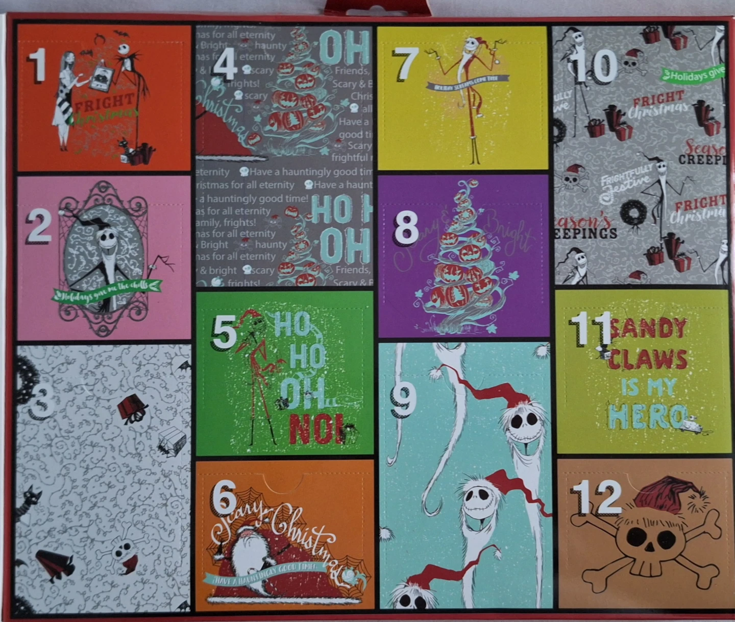 The Nightmare Before Christmas 12 Days of Socks Advent Calendar - photo 2