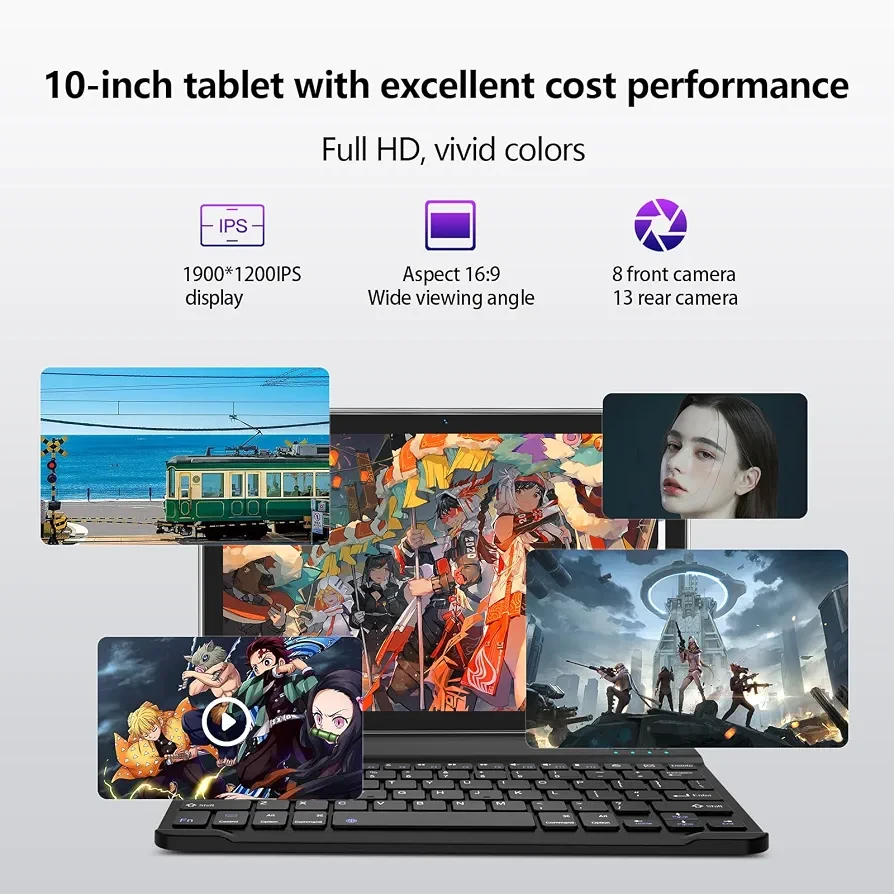 EITOMIN Android Tablet 2026 Latest 10 inch Tablet with Case - photo 4