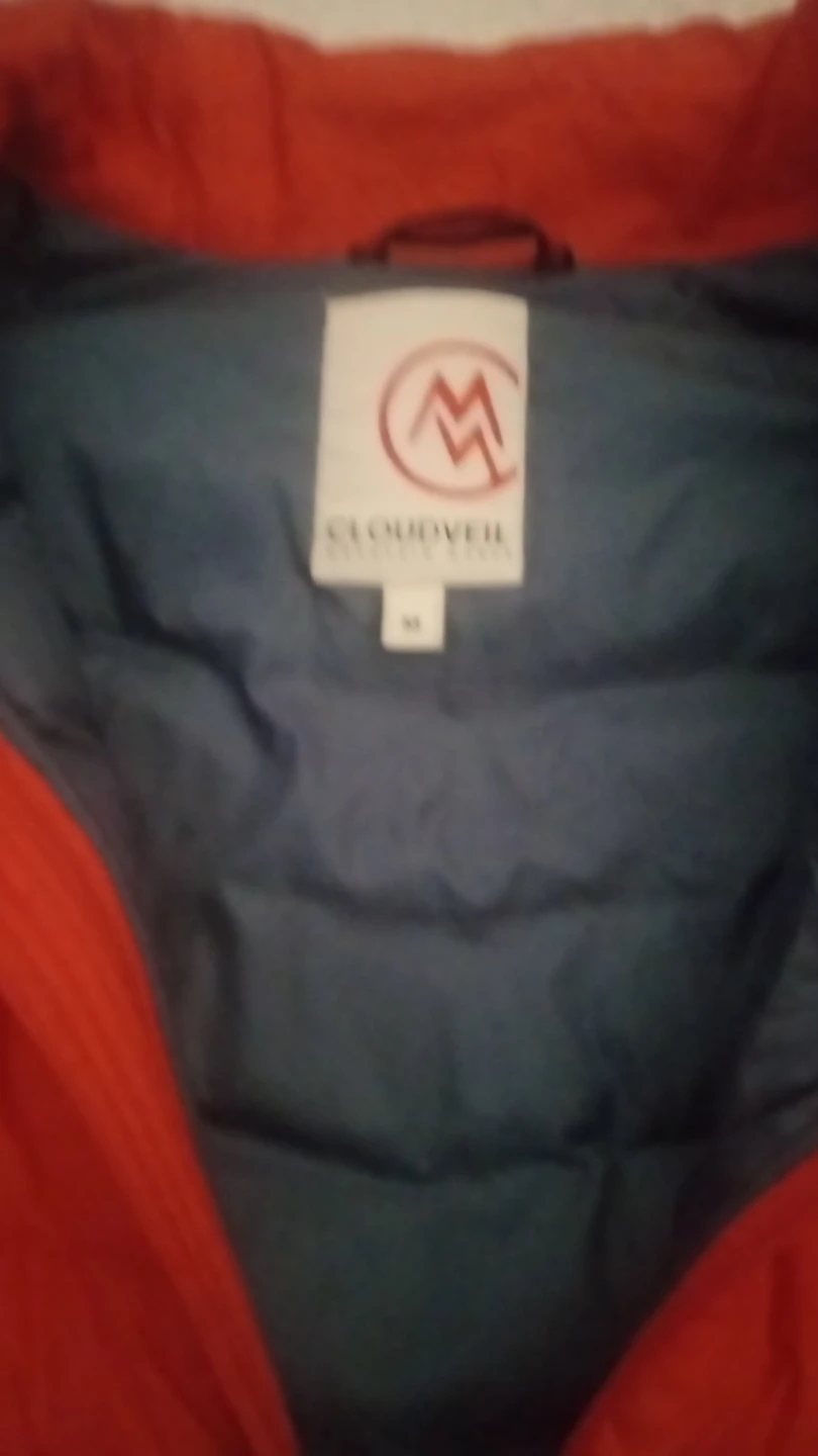 Cloudveil Men's Puffer Vest - Orange - Medium - photo 5