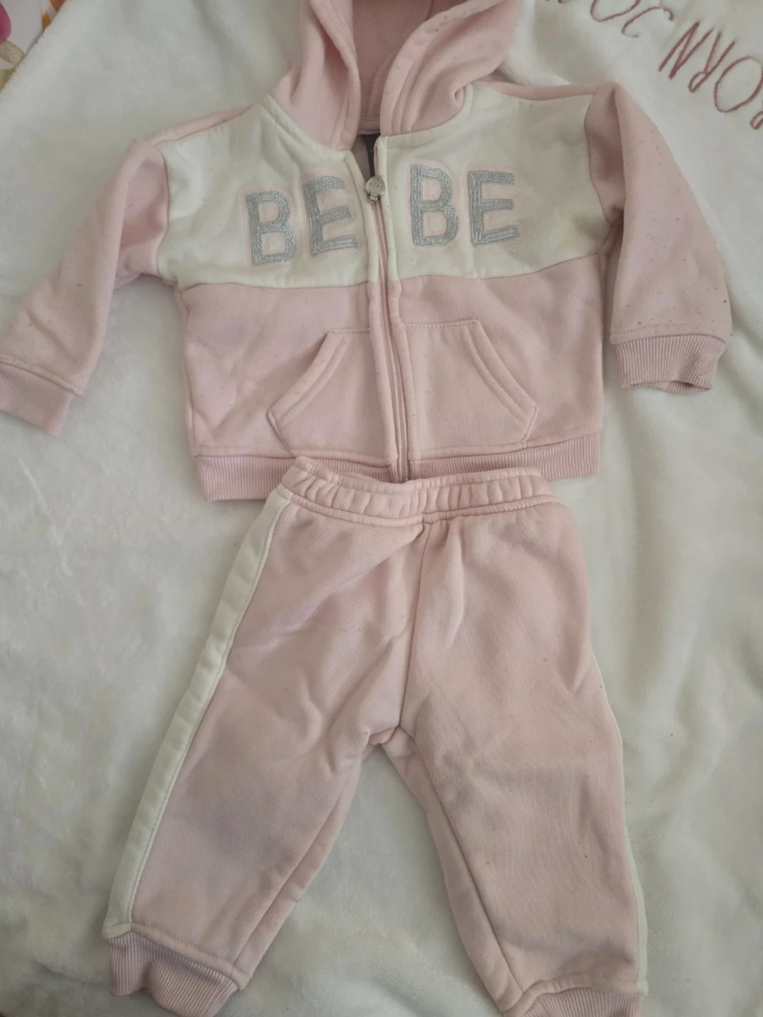 Bebe Sport Baby Hoodie and Pants Set