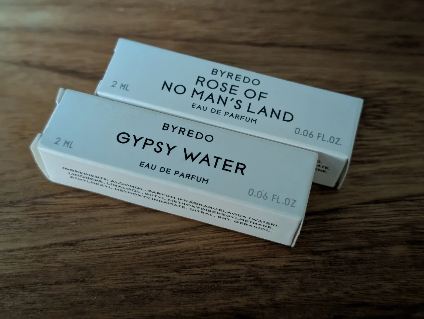 Two beauties from Byredo ( 2 mlPerfume Samples)