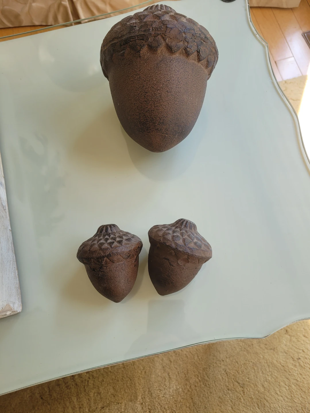 Cast Iron Acorn Decorative Set - photo 5