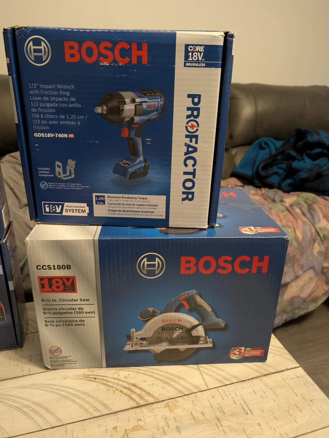 BOSCH 18V CORDLESS  COMPLETE TOOL SET - photo 4