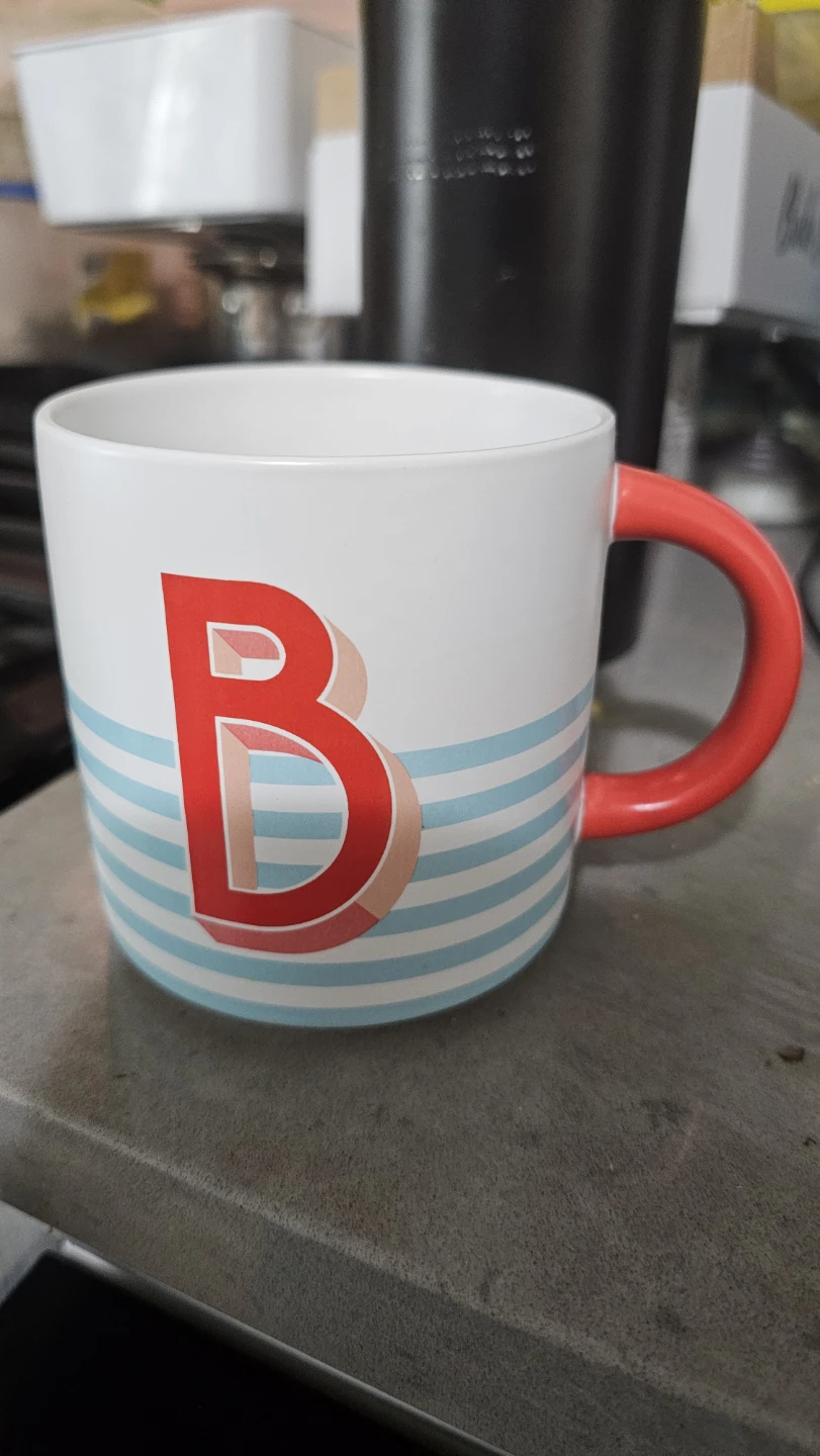 Indigo Monogram B Mug