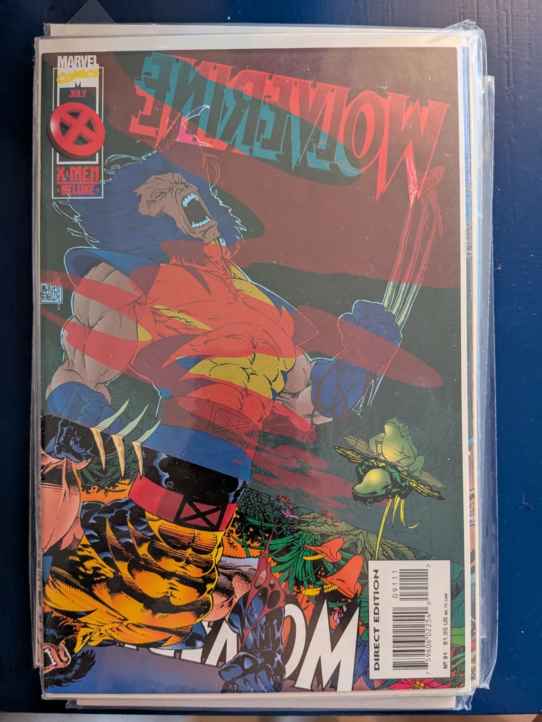 Lot of 5 Vintage Marvel X-Men & Wolverine Comic Books - photo 3