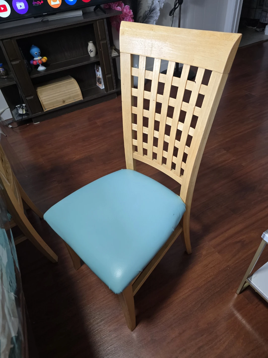 Wooden Dining Table with 4 Chairs - photo 4