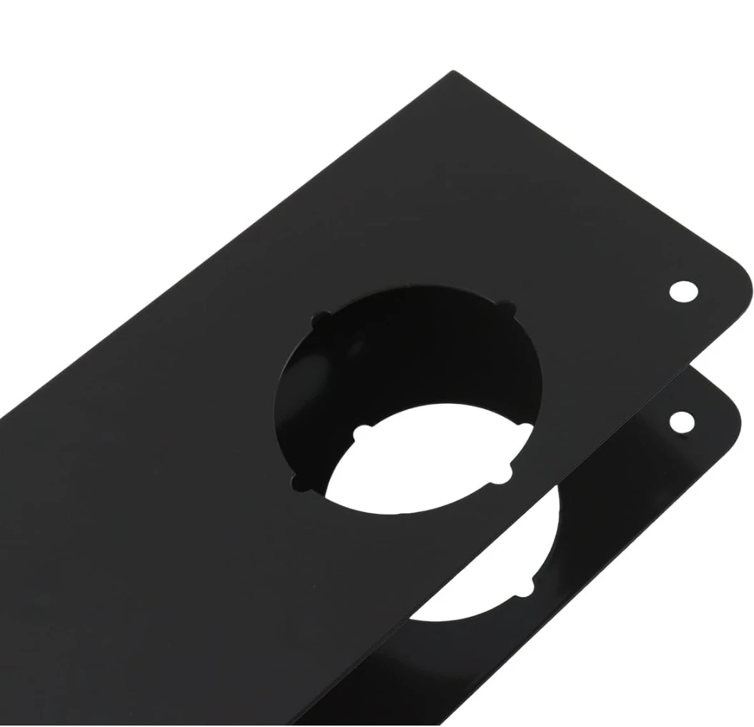 Door Knob Reinforcement Plate Black - photo 5