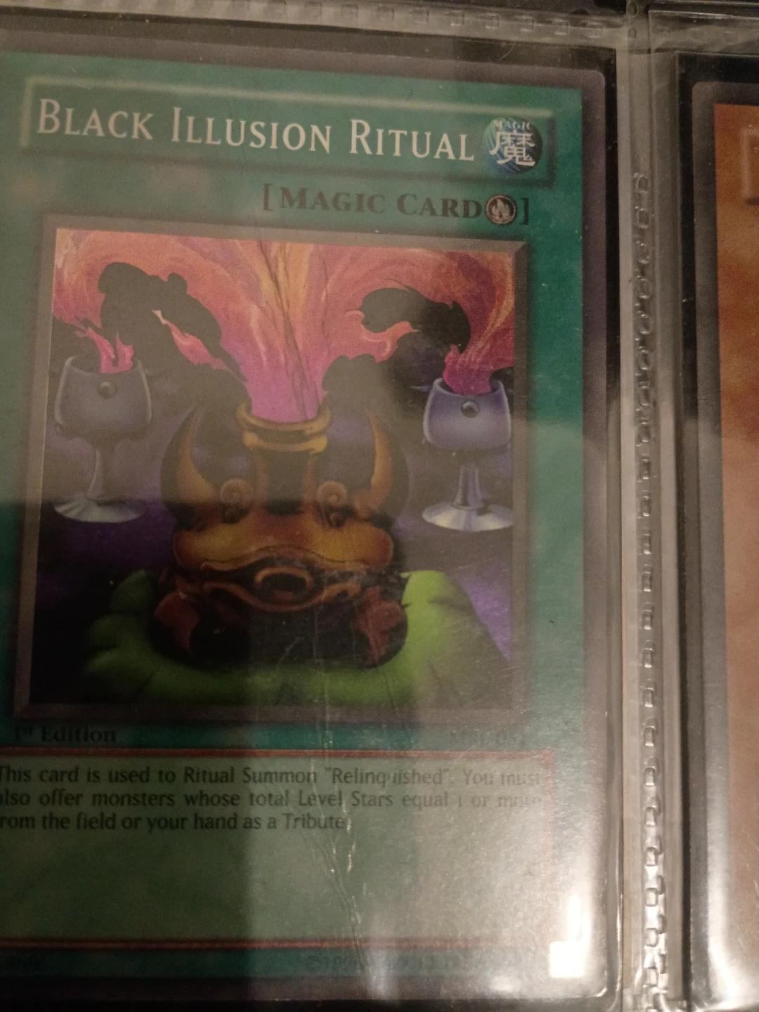 Black Illusion Ritual Yu-Gi-Oh! Card🏈