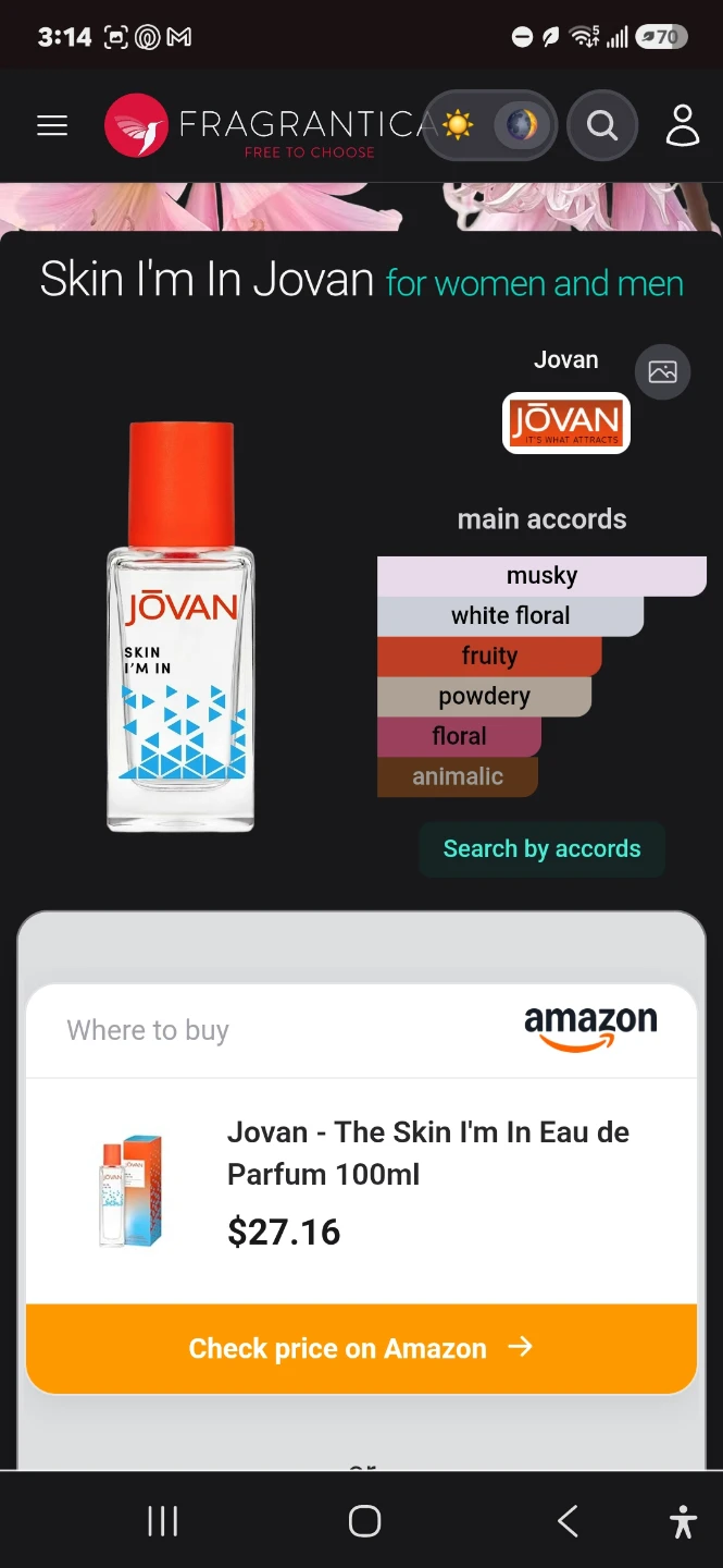 Jovan Skin I'm In Eau de Parfum 100ml - photo 2