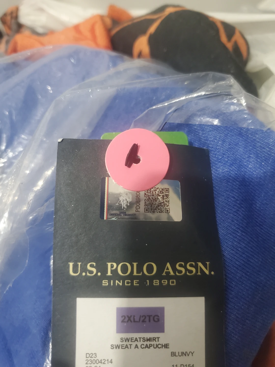 U.S. Polo Assn. Sweatshirt Blue 2XL