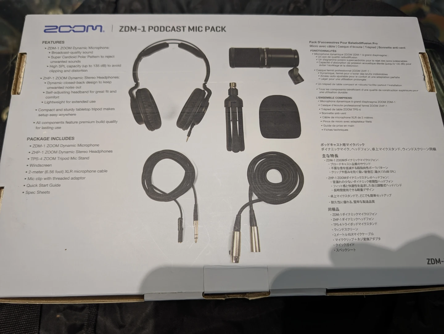 Zoom ZDM-1 Podcast Mic Pack - photo 3