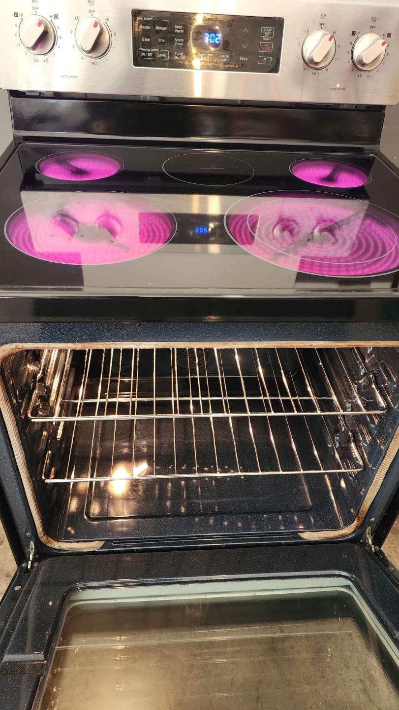 Samsung stainless Steel Electric Range - photo 3