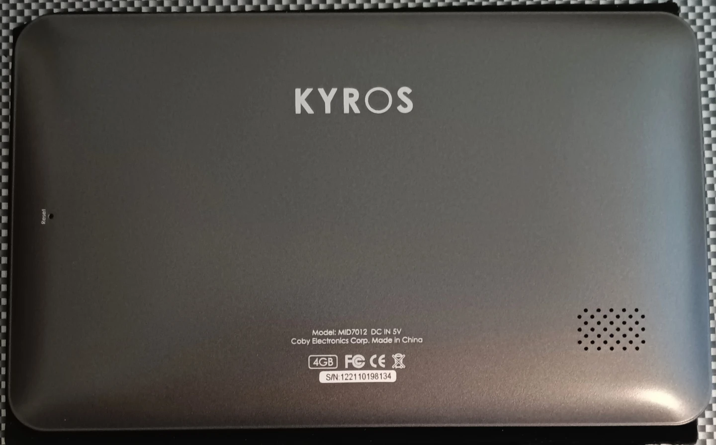 Coby Kyros 7" Touchscreen Tablet - photo 3