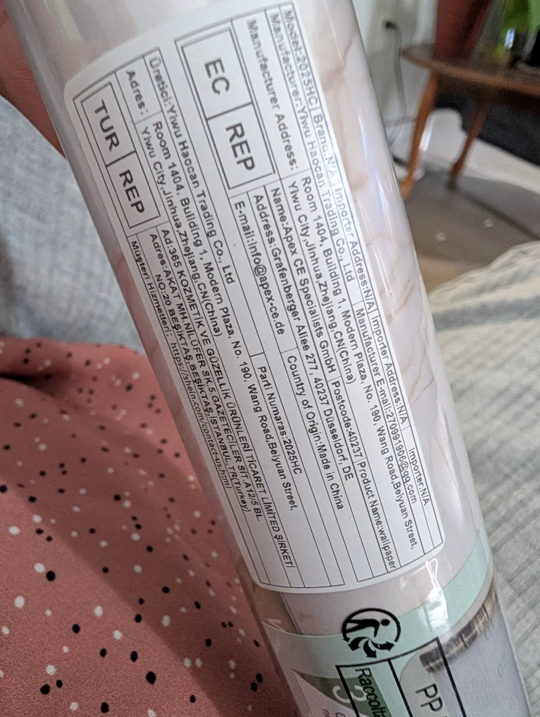 2 Rolls Marble Contact Paper - photo 3