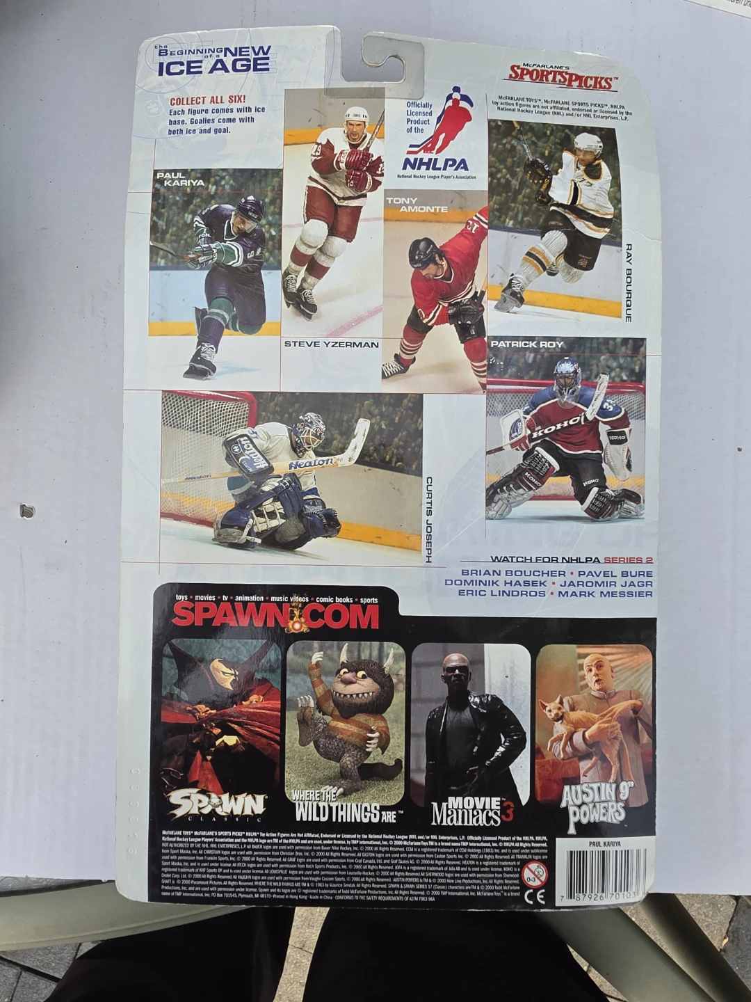 McFarlane Toys NHL Sportspicks Paul Kariya Action Figure - photo 2
