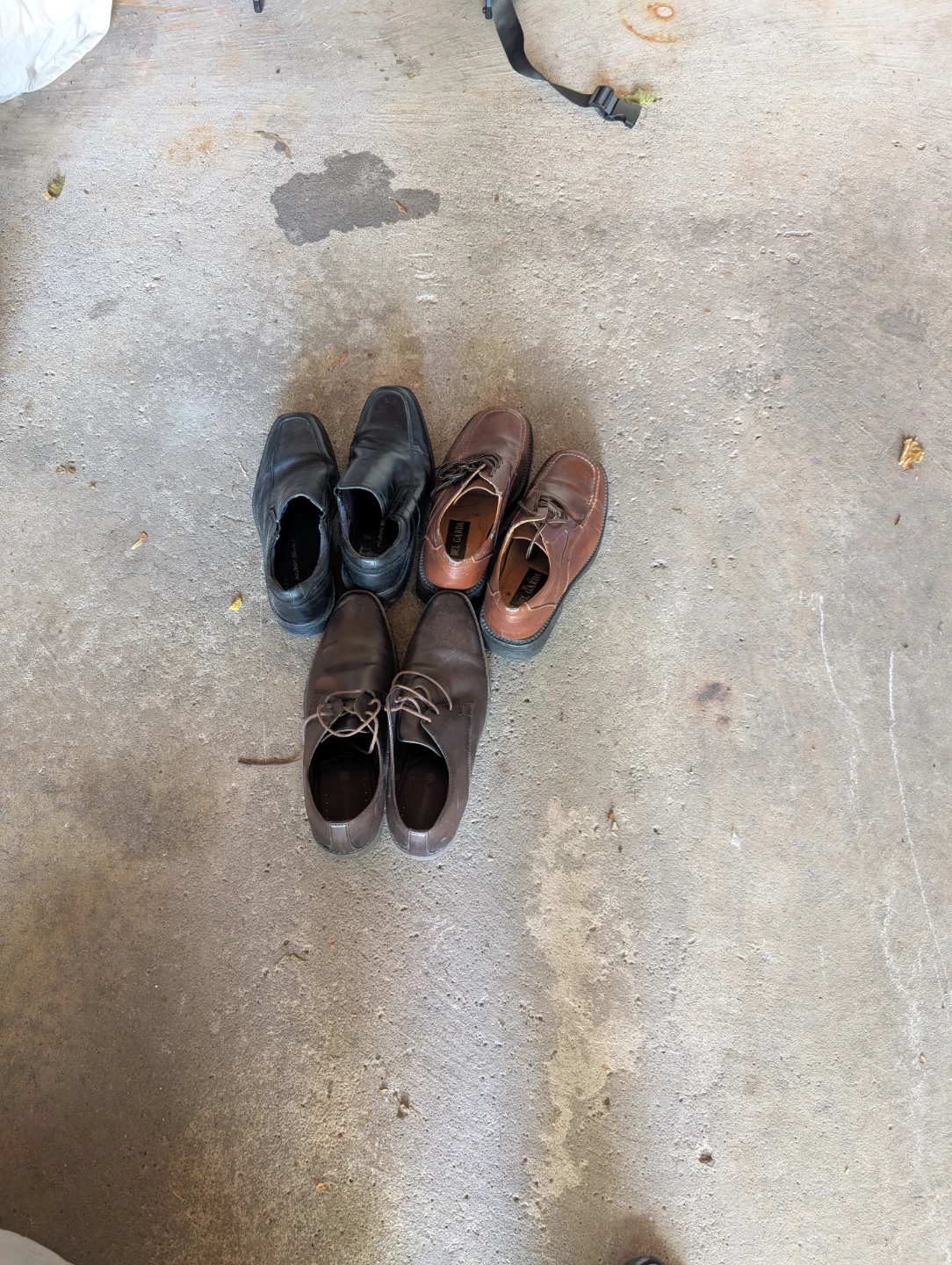 Three Pairs of Men's Dress Shoes $25 all