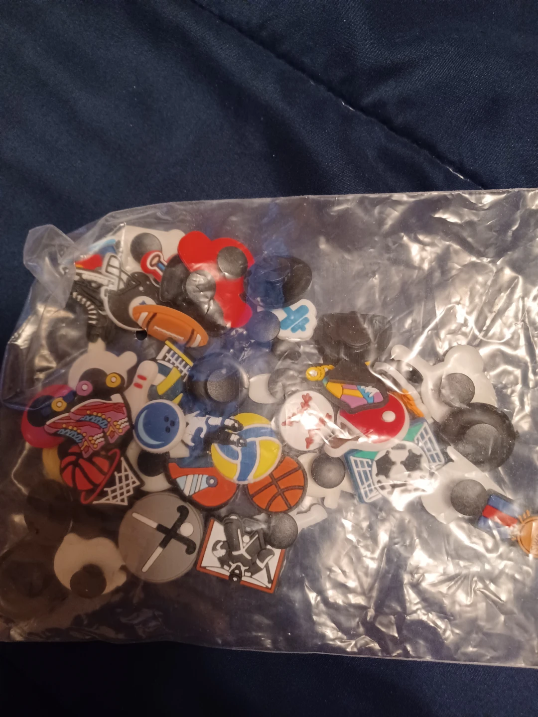 Assorted Sports Shoe Charms