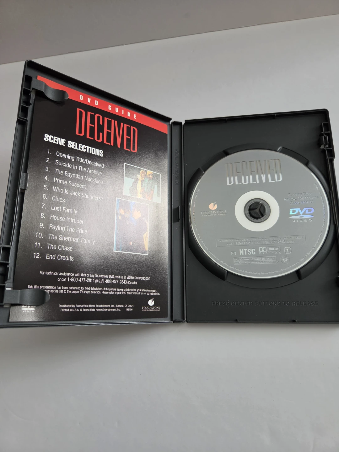 Deceived DVD starring Goldie Hawn - photo 2