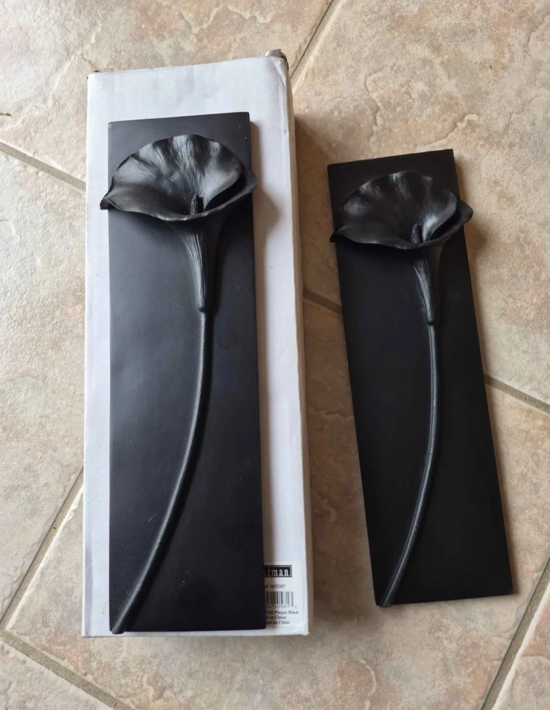 Harman Calla Lily Wall Plaques - Set of 2