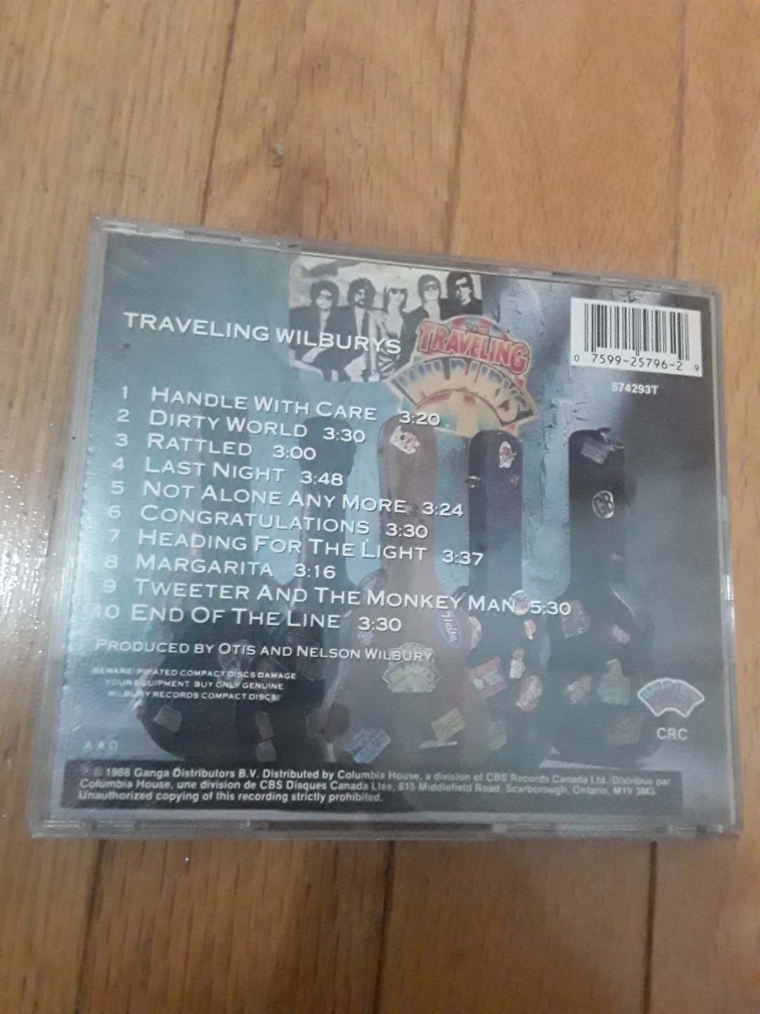 The Traveling Wilburys Vol. 1 CD - photo 2