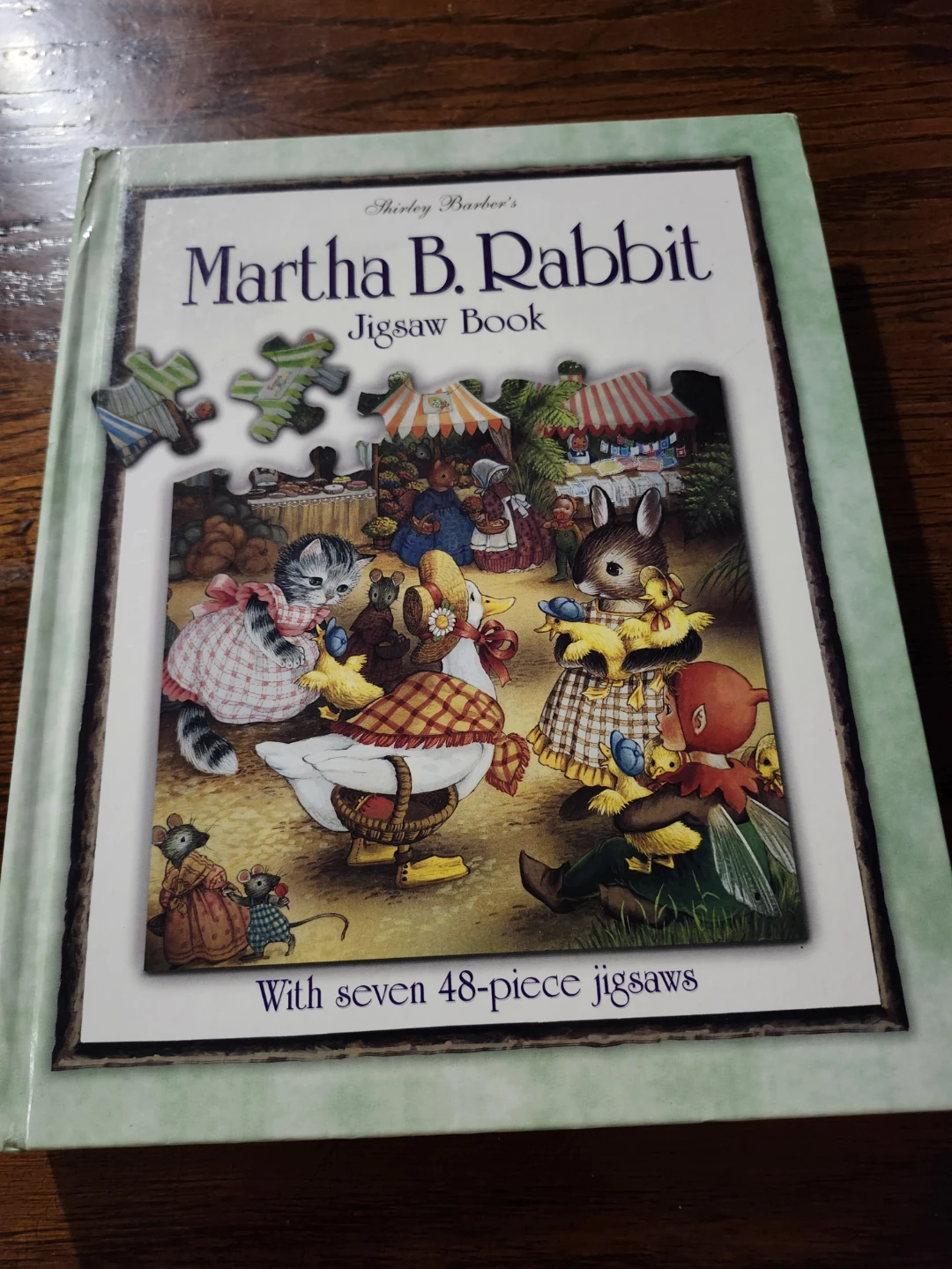 Martha B. Rabbit Jigsaw Book 7 Jigsaw puzzles