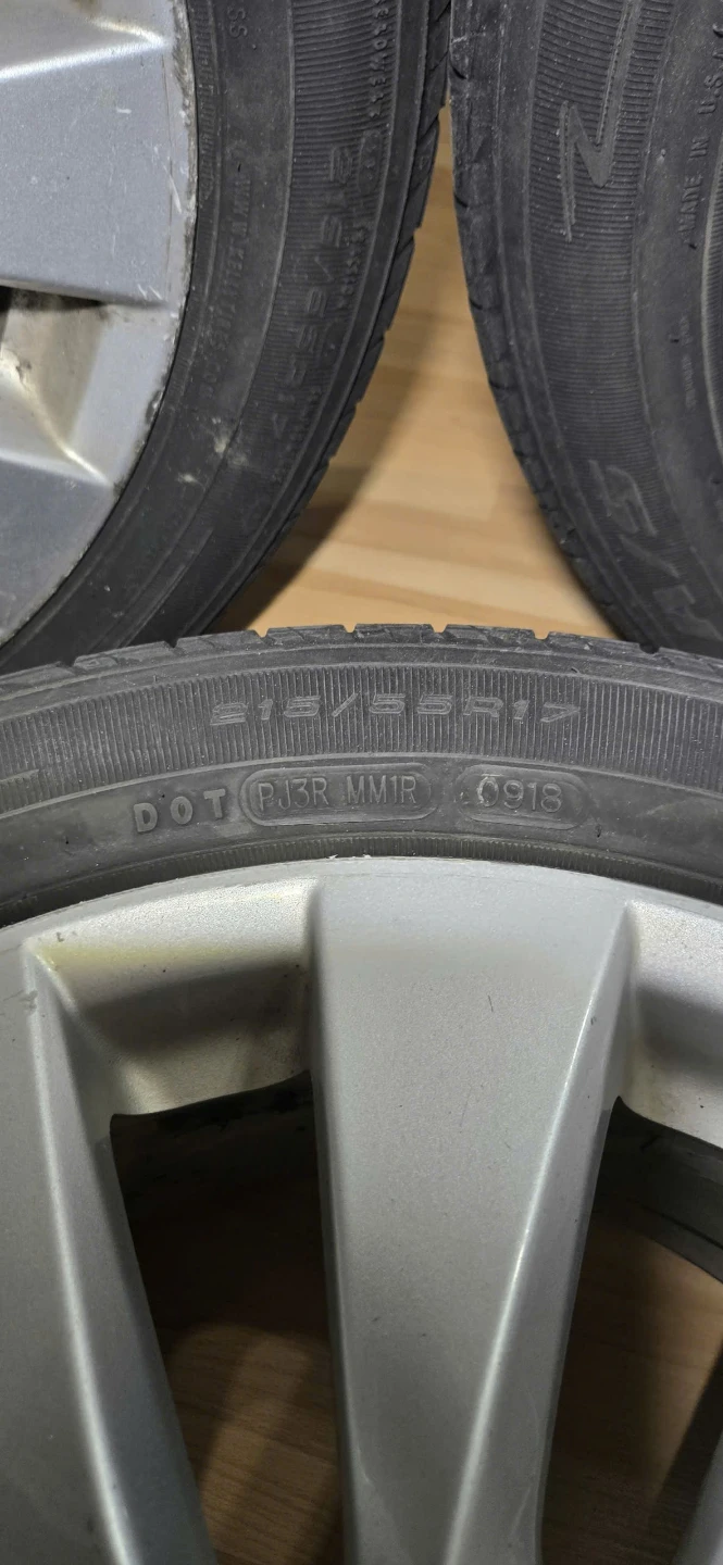 Honda 215/55R17 Tires - photo 2