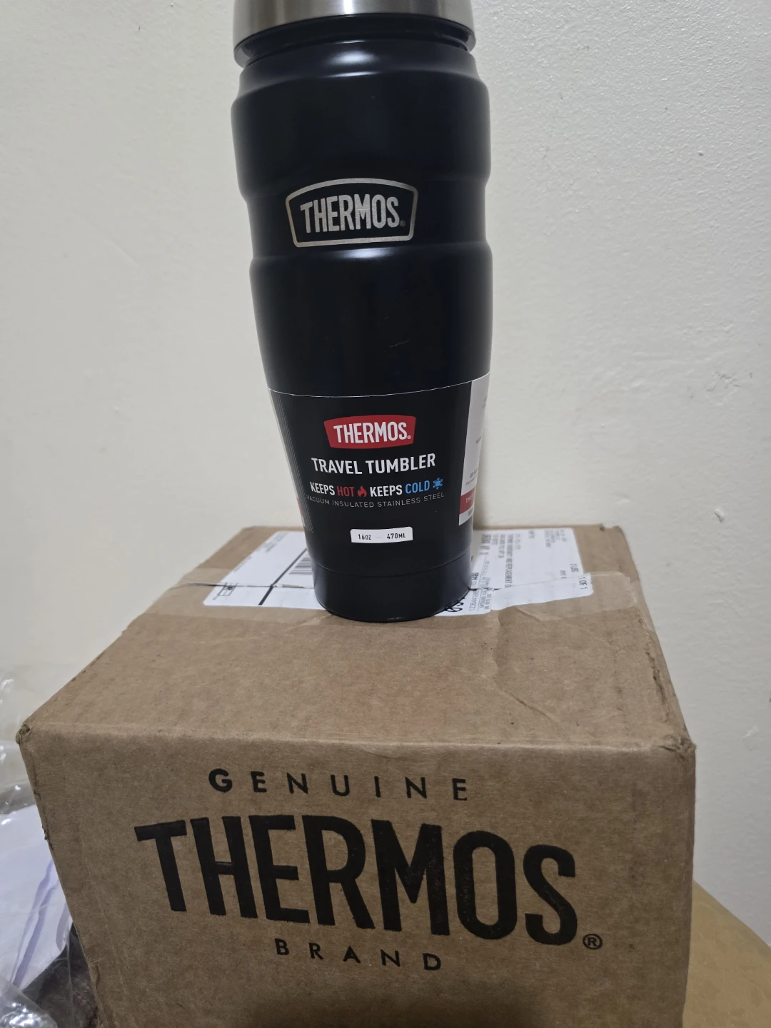 Thermos Stainless Steel Travel Tumbler 16 oz