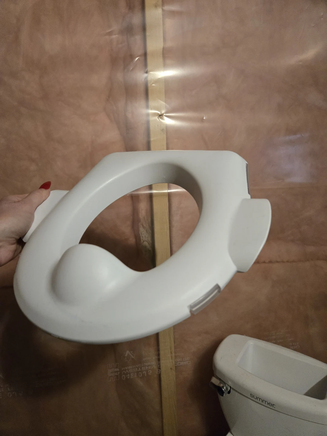 "Flushable" Summer Infant potty & seat (for regular toilet) - photo 2
