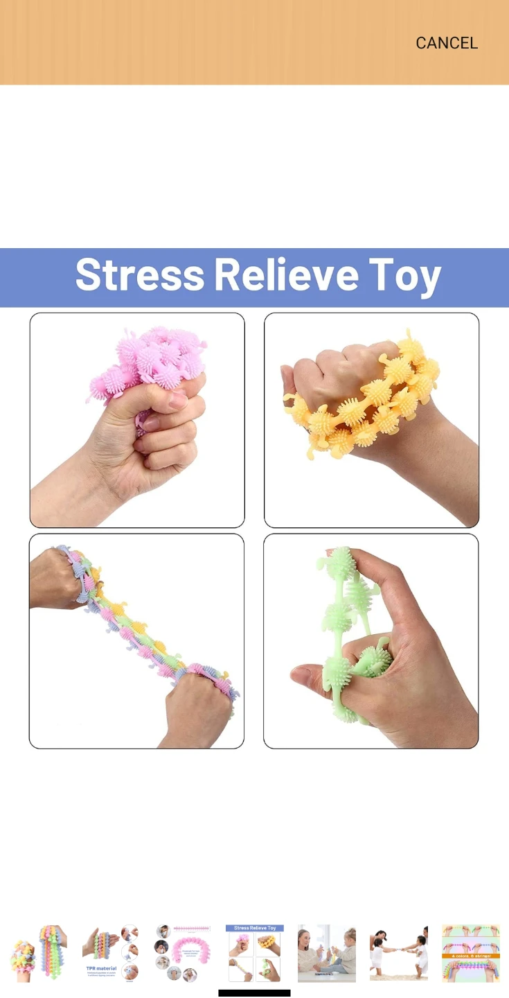 Set of 6 Sensory Stress Relief Toys - photo 2