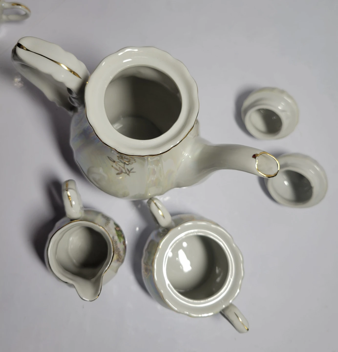 Vintage Japanese Porcelain Tea Set - photo 2