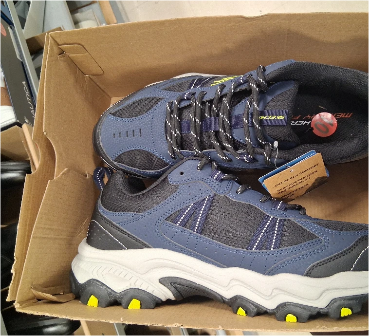 Skechers Men's Trail Shoes Navy Size 10