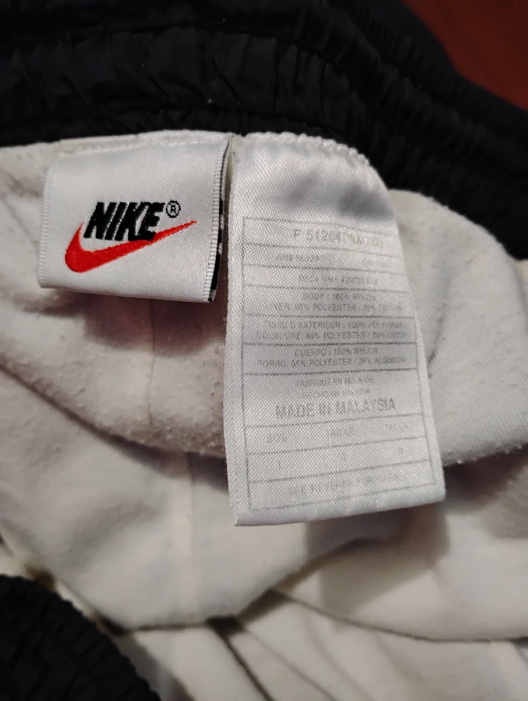 Nike Black Nylon Track Pants vintage from the 90s - photo 3