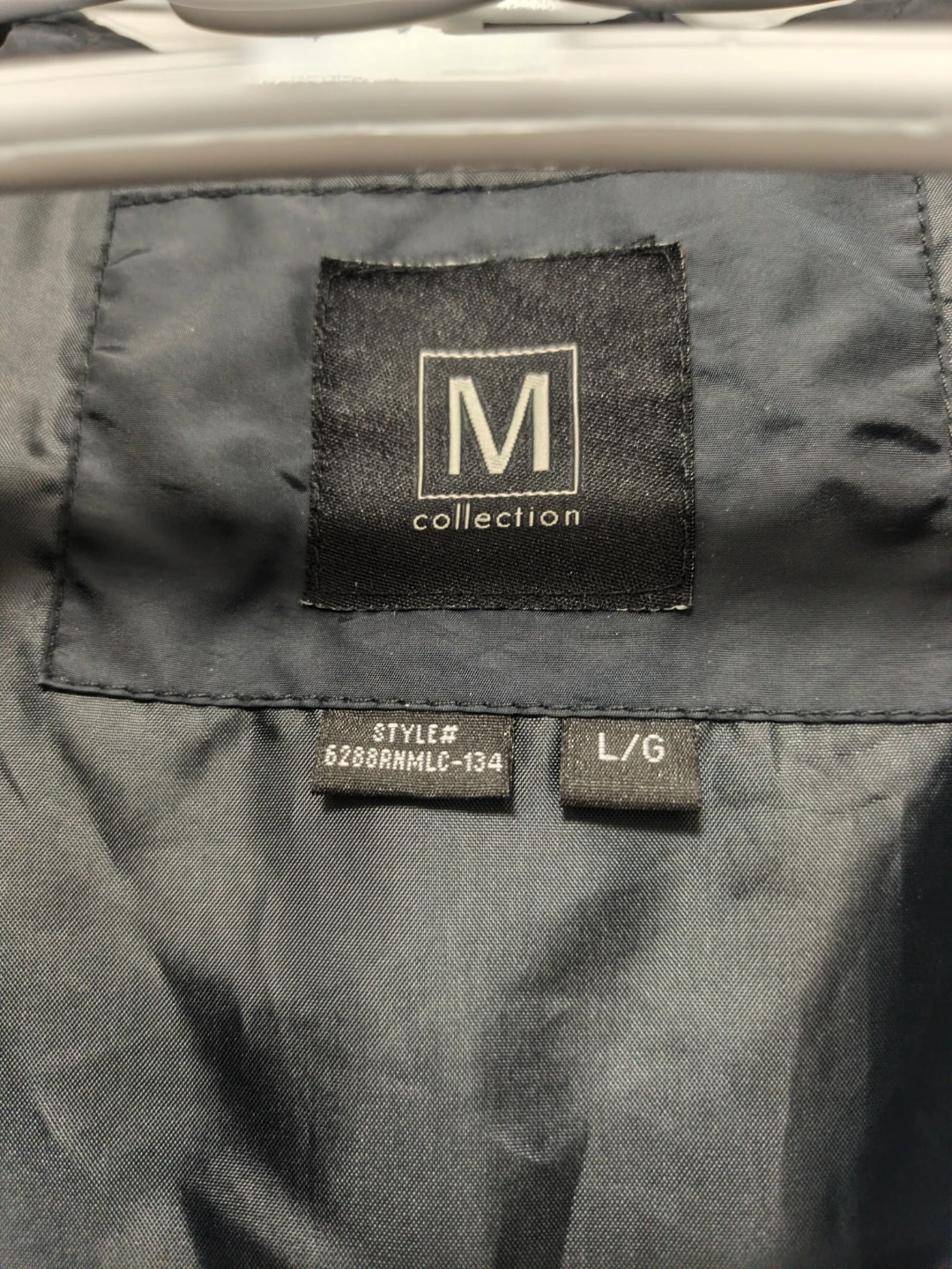 M Collection black winter parka - photo 3