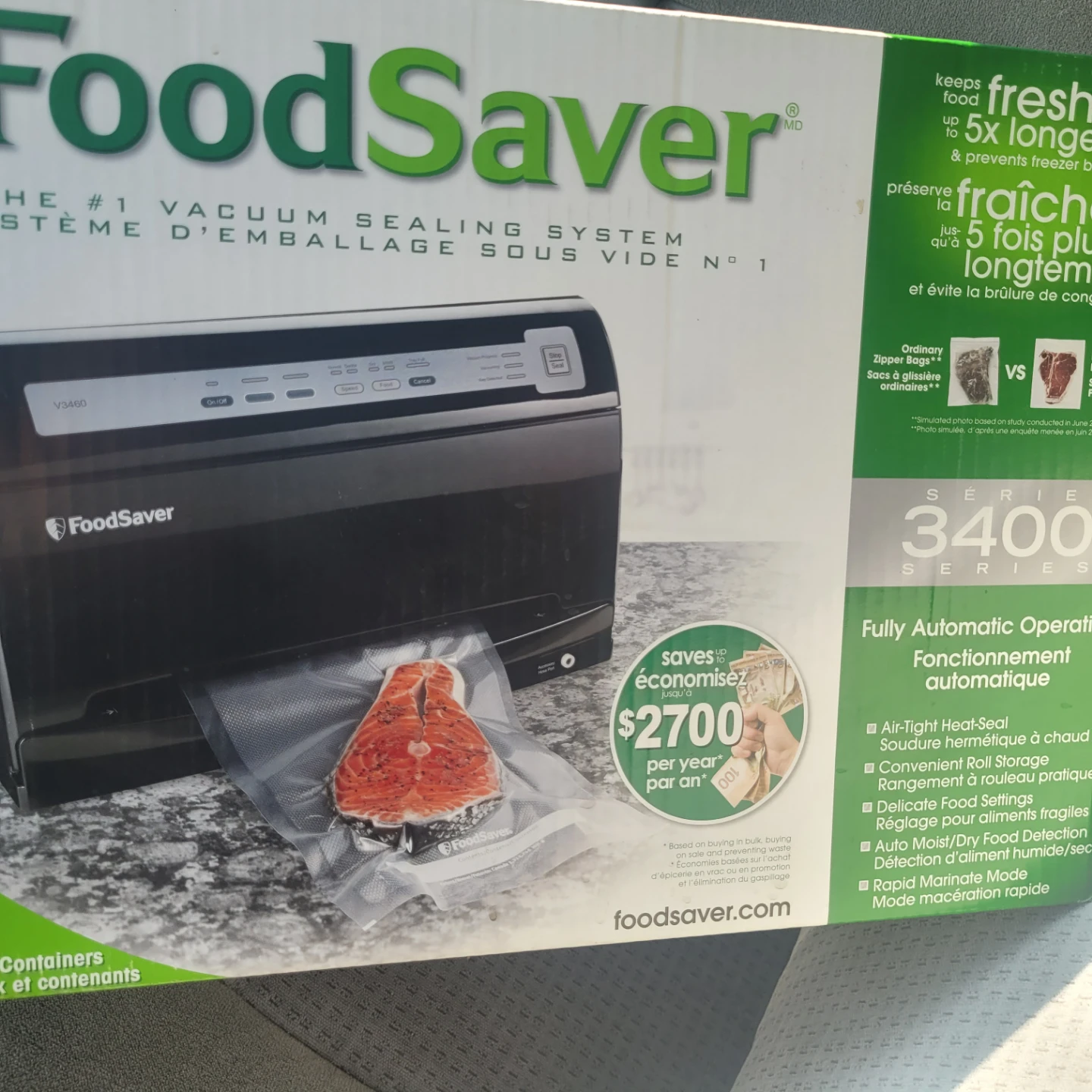 FoodSaver V3460 Vacuum Sealing System - photo 3