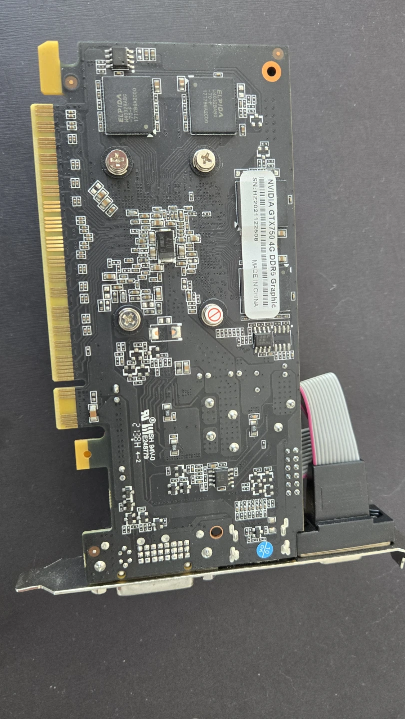 Nvidia GTX 750 4GB low profile GPU - photo 3