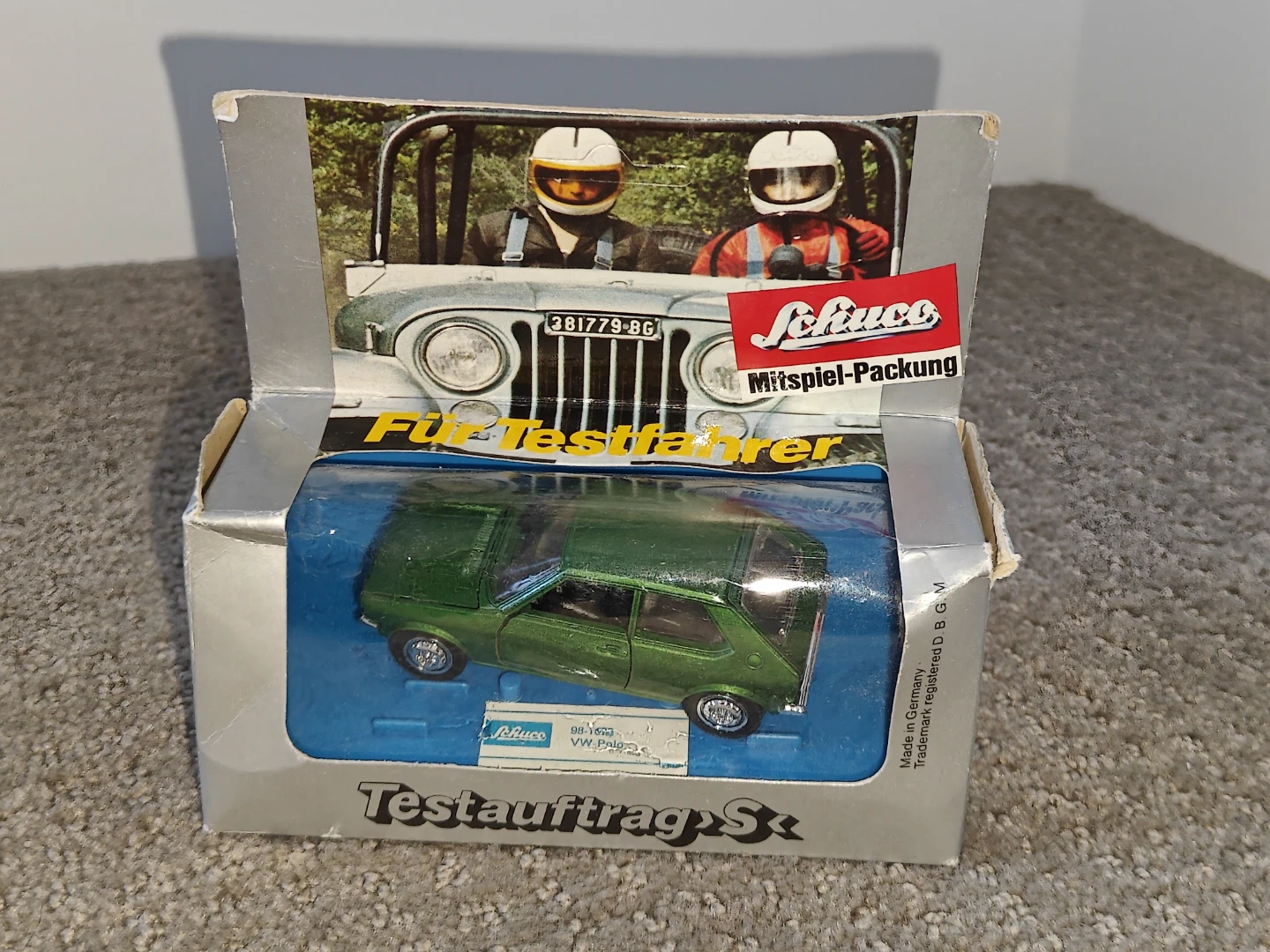 Rare Schuco VW Volkswagen Polo 1:43 Diecast Model Car