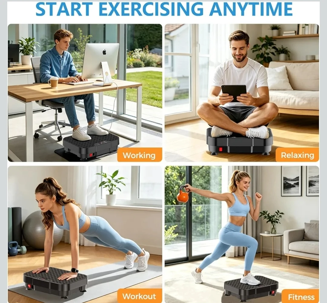 Homepoweron vibration plate excersie machine - photo 5