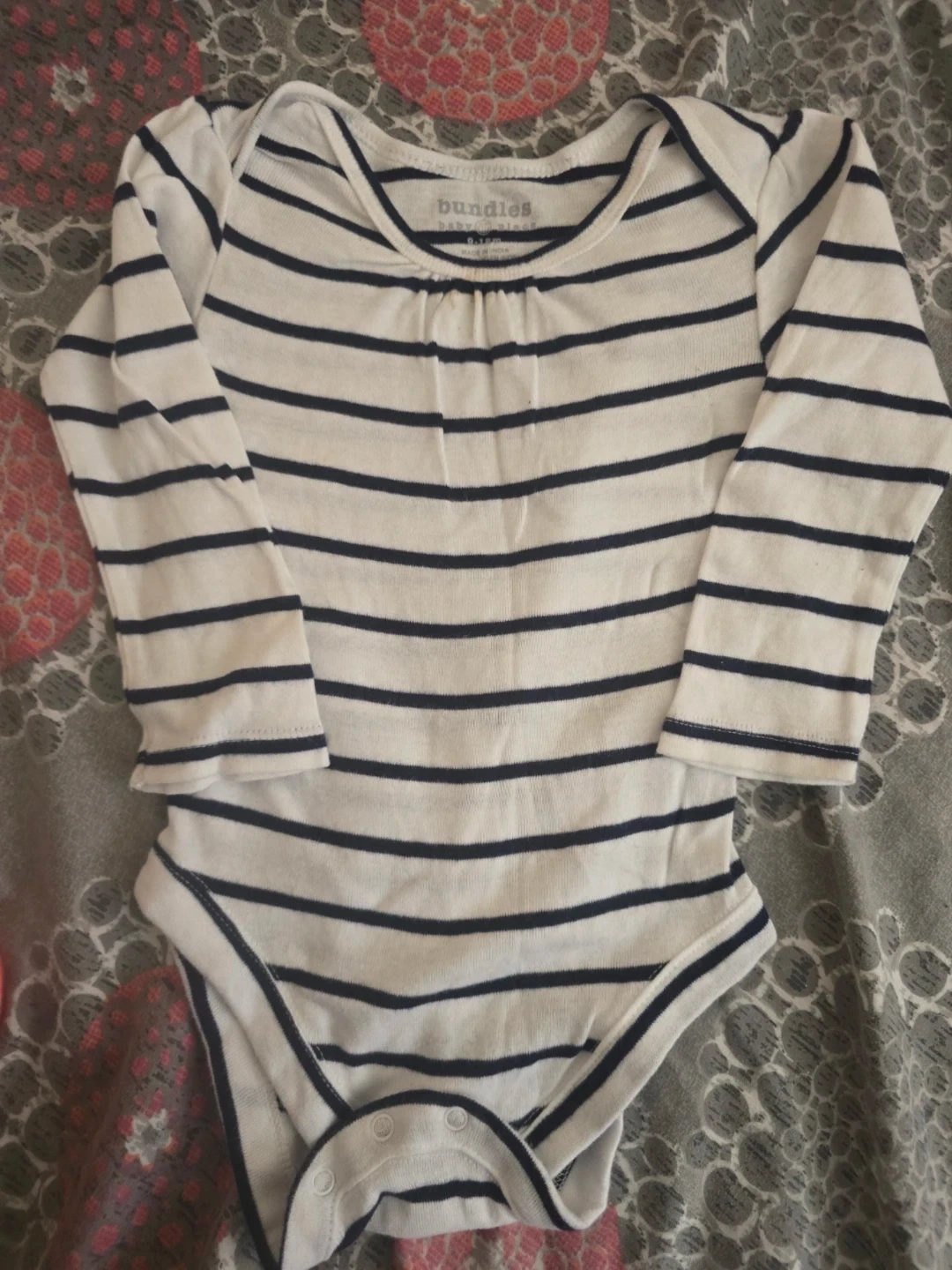 🏈Bundles Baby Place Striped Bodysuit