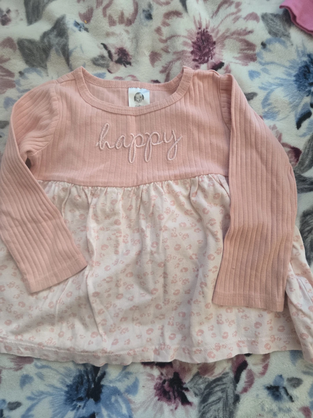 🏈Gerber Baby Girls Long Sleeve Shirt