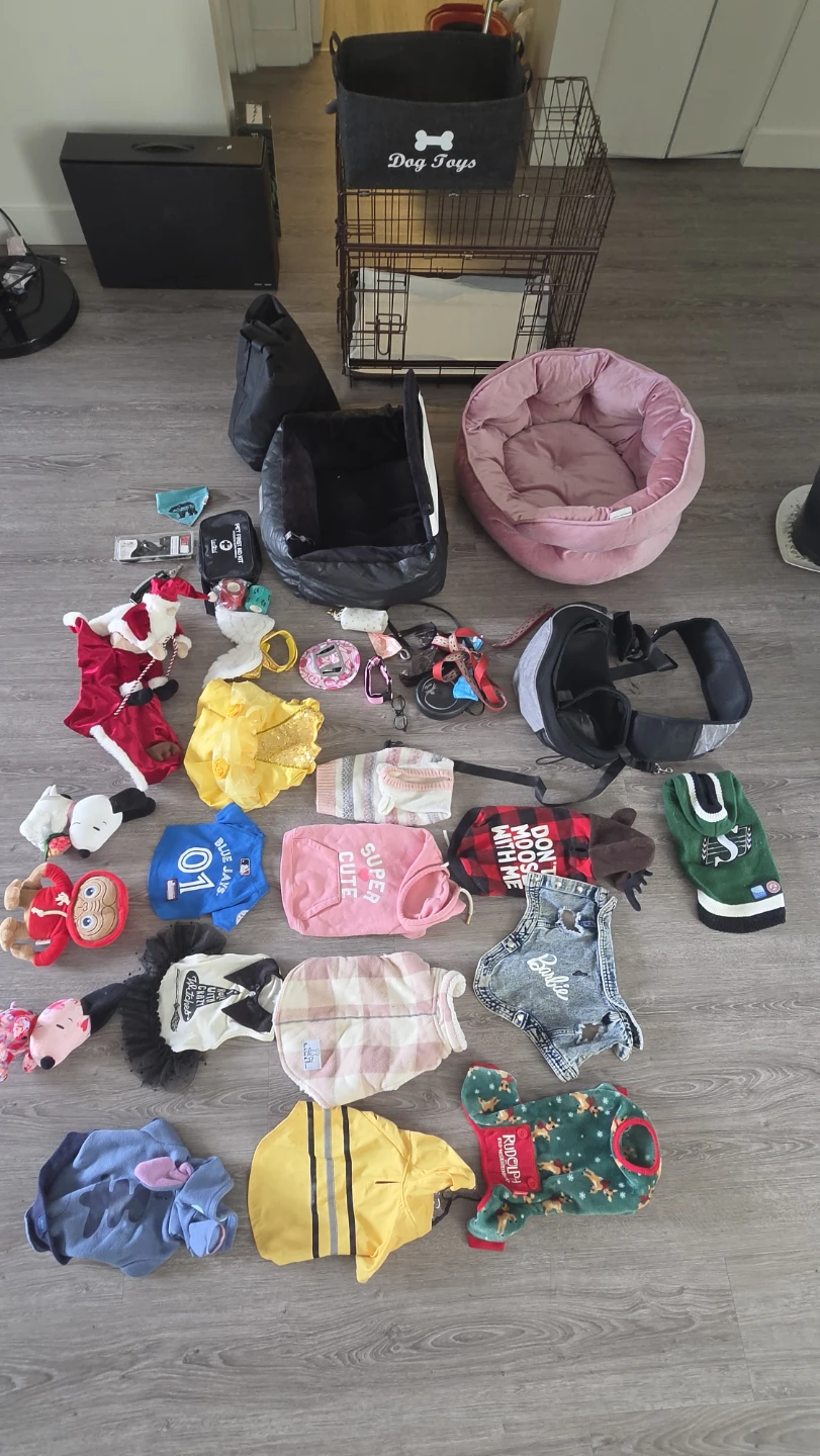 Small dog item lot- willing to sell separately. - photo 3