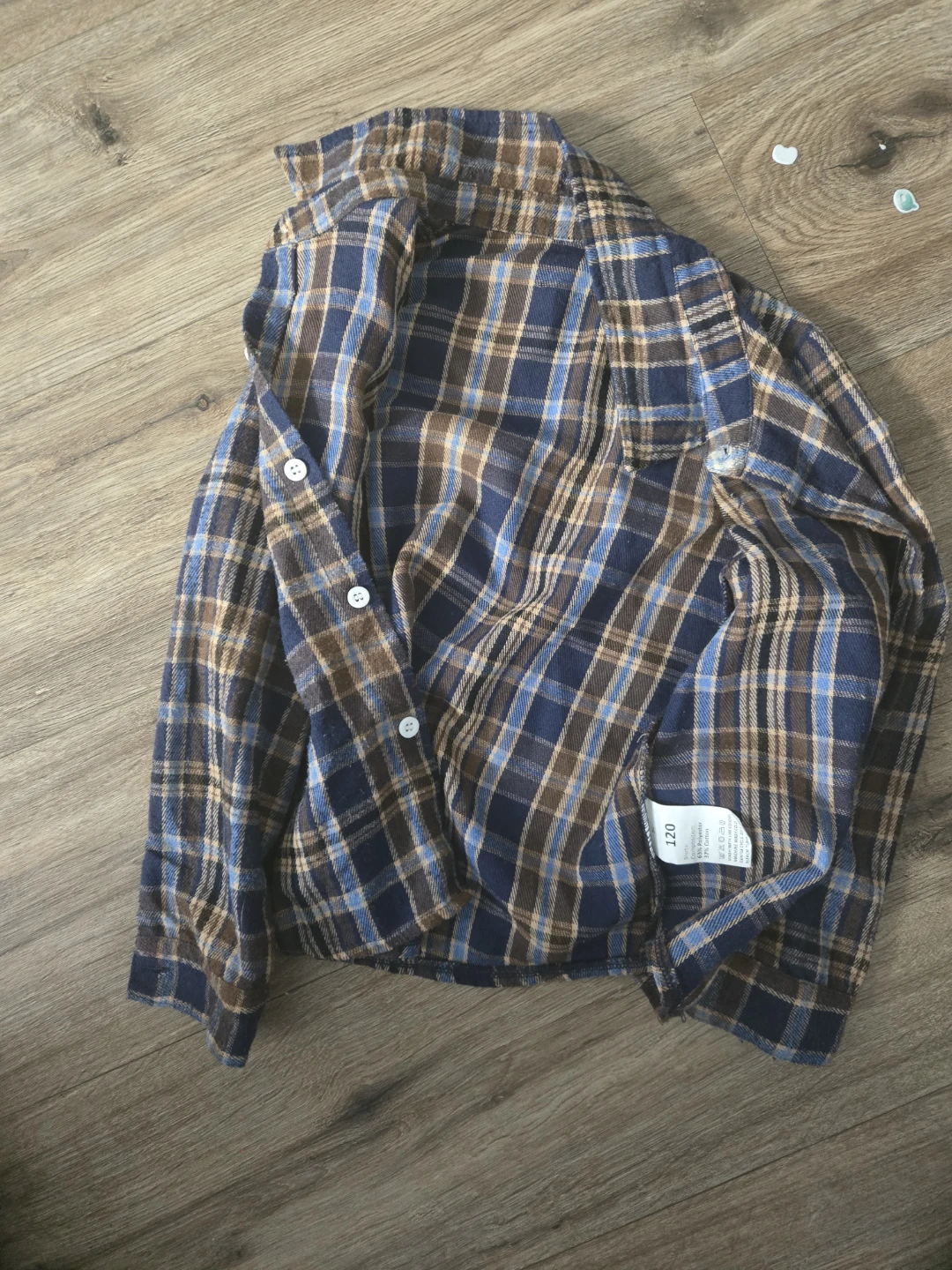 Children's Plaid Flannel Shirt 🏈