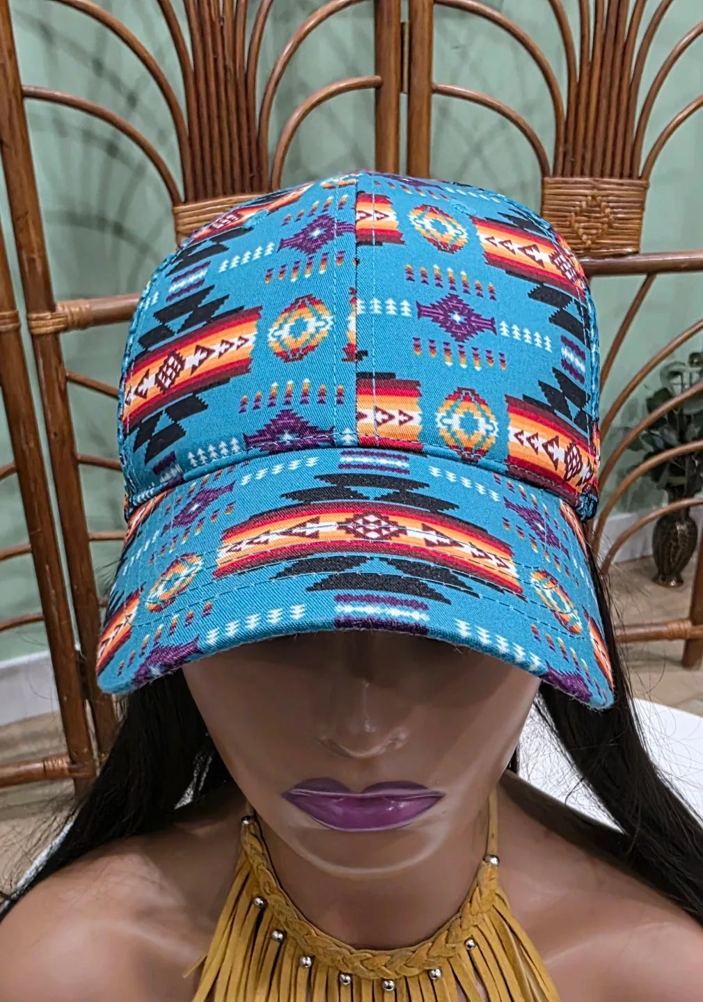 Southwestern Pattern Trucker Hat - photo 2