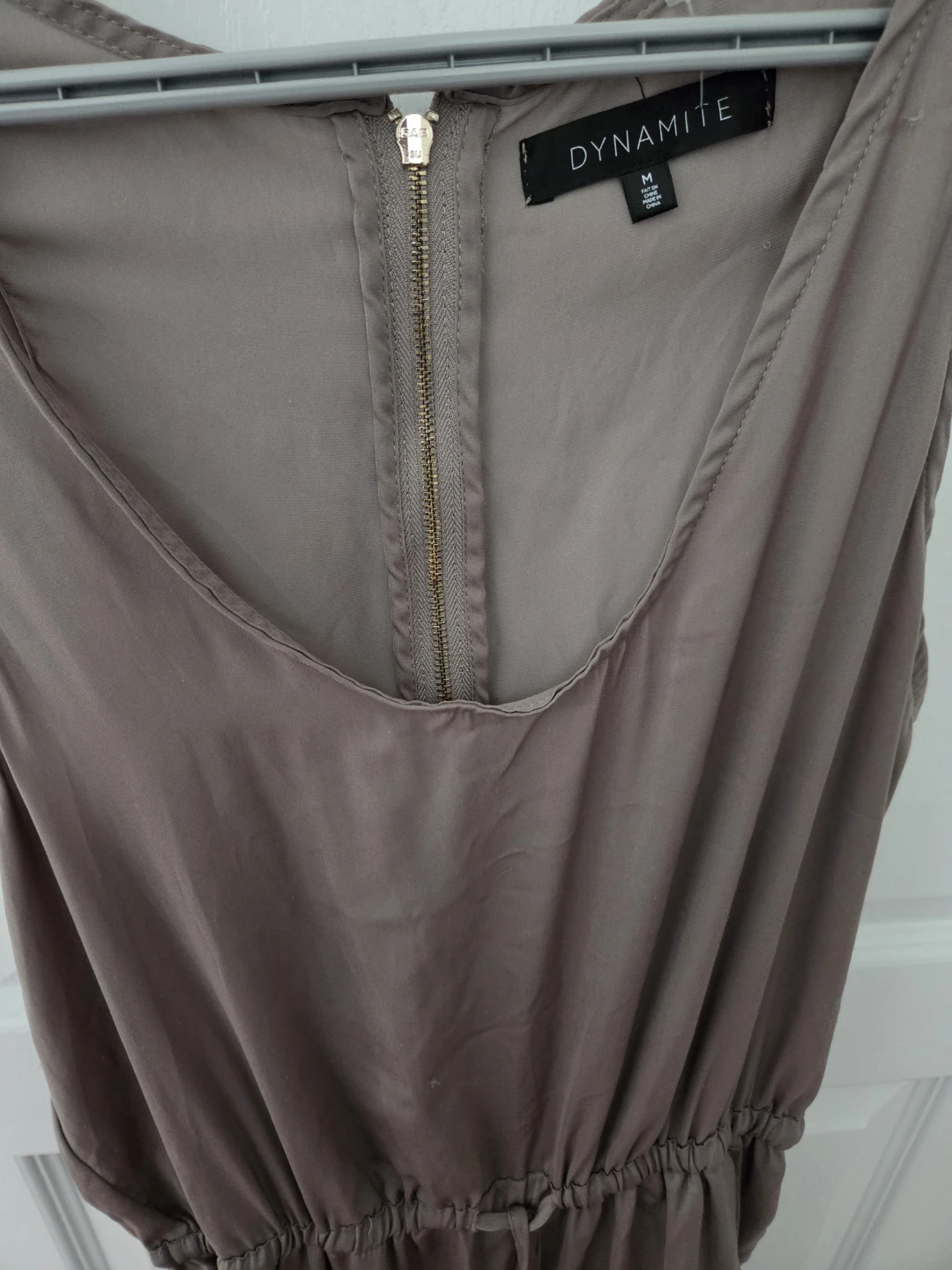 Dynamite taupe jumpsuit - photo 2